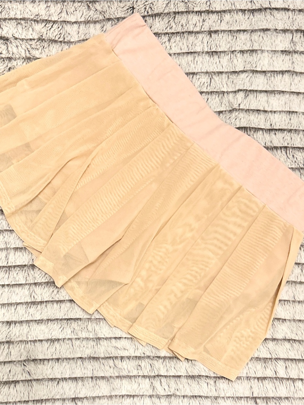 NWT JKN Dolls Kill Bone Mesh Skort Womens M/L Skirt